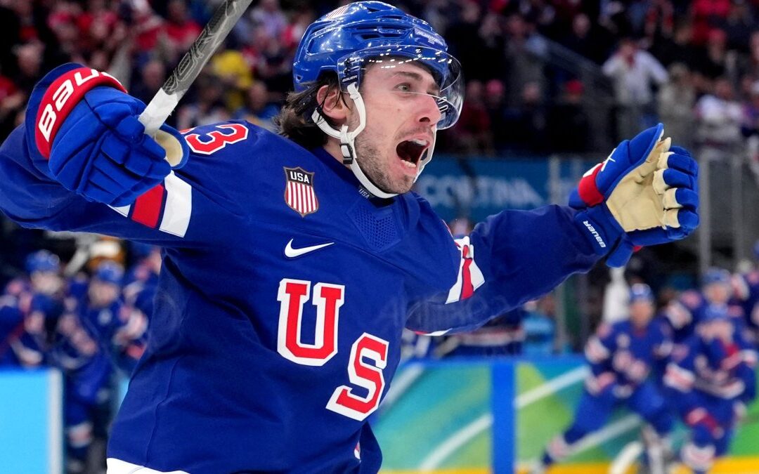 USA seeks chance at gold medal game, faces Slovakia in men's hockey seminfals Friday