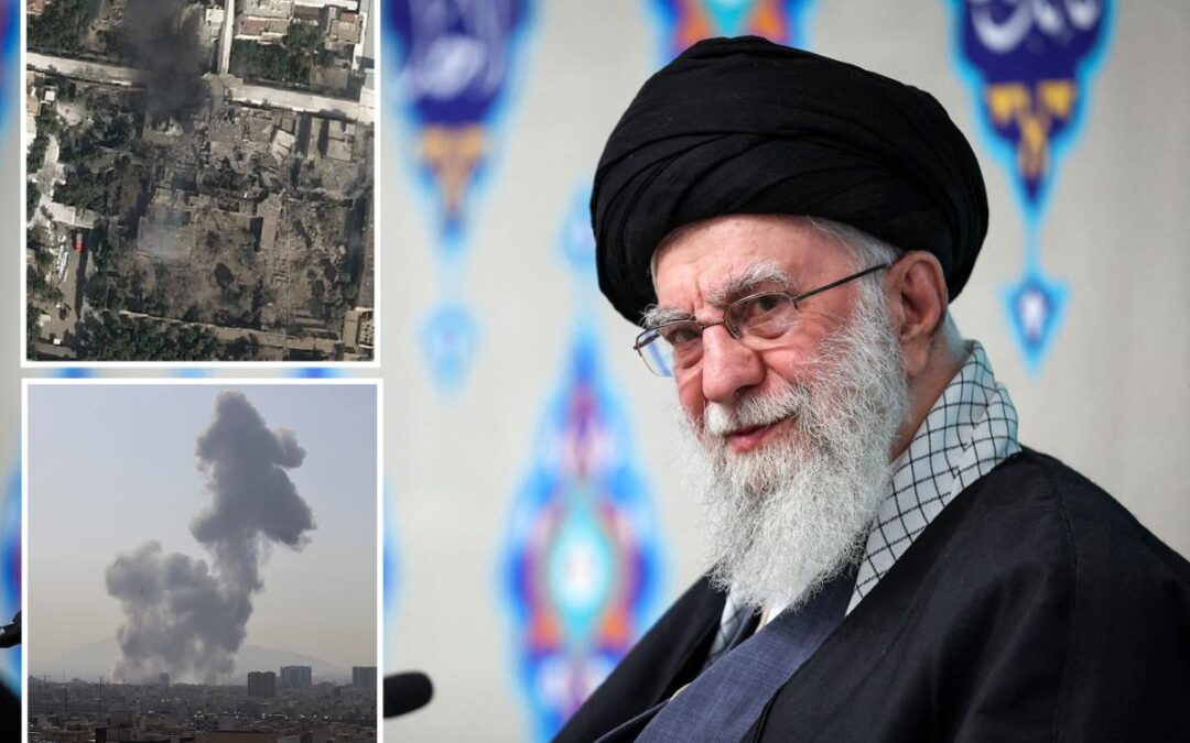 Iranian Supreme Leader Ali Khamenei, president targeted in US attack on Iran as first photos of destroyed compound emerge