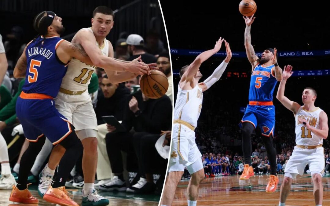 Feisty Jose Alvarado gives Knicks massive jolt in dominant bounce-back win over Celtics