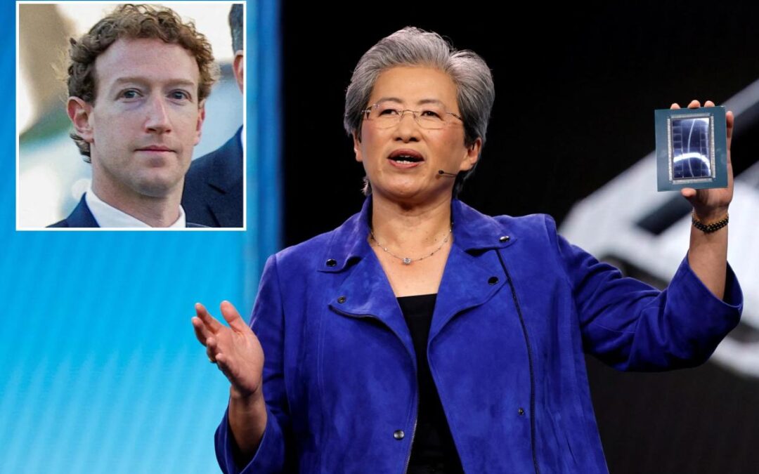 AMD strikes blockbuster $100B AI chip deal with Mark Zuckerberg’s Meta