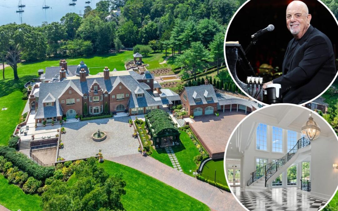 Billy Joel has finally sold his ‘MiddleSea’ home for $28.75M — highest sale in Long Island history outside of the Hamptons