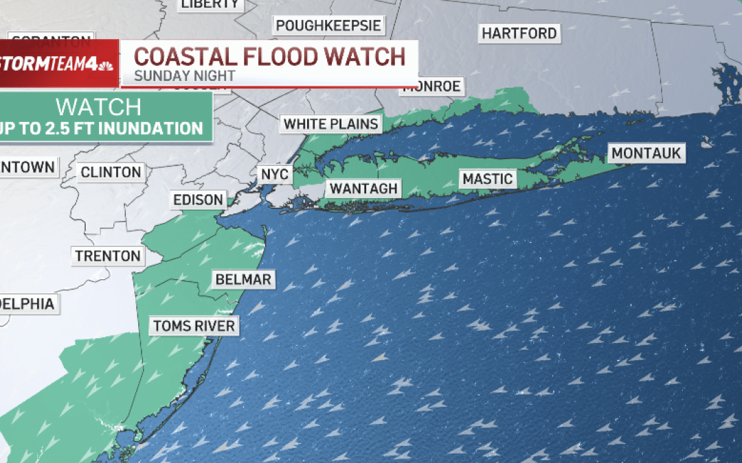Not just snow: Long Island, NYC and Jersey Shore face flooding threats during storm