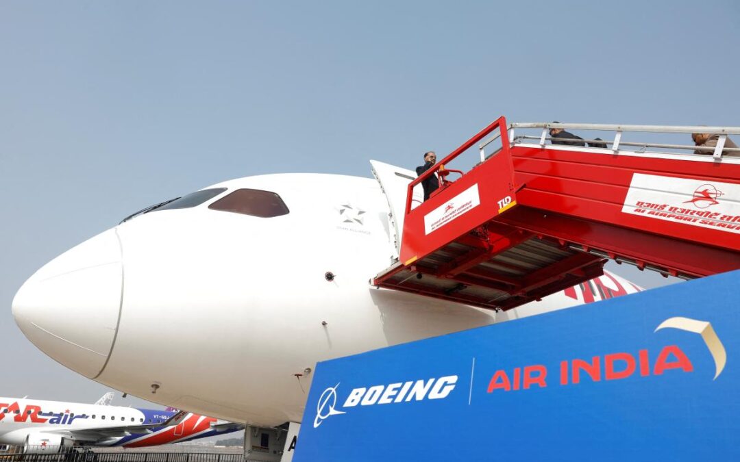 Air India grounds a Boeing Dreamliner due to possible fuel control switch defect