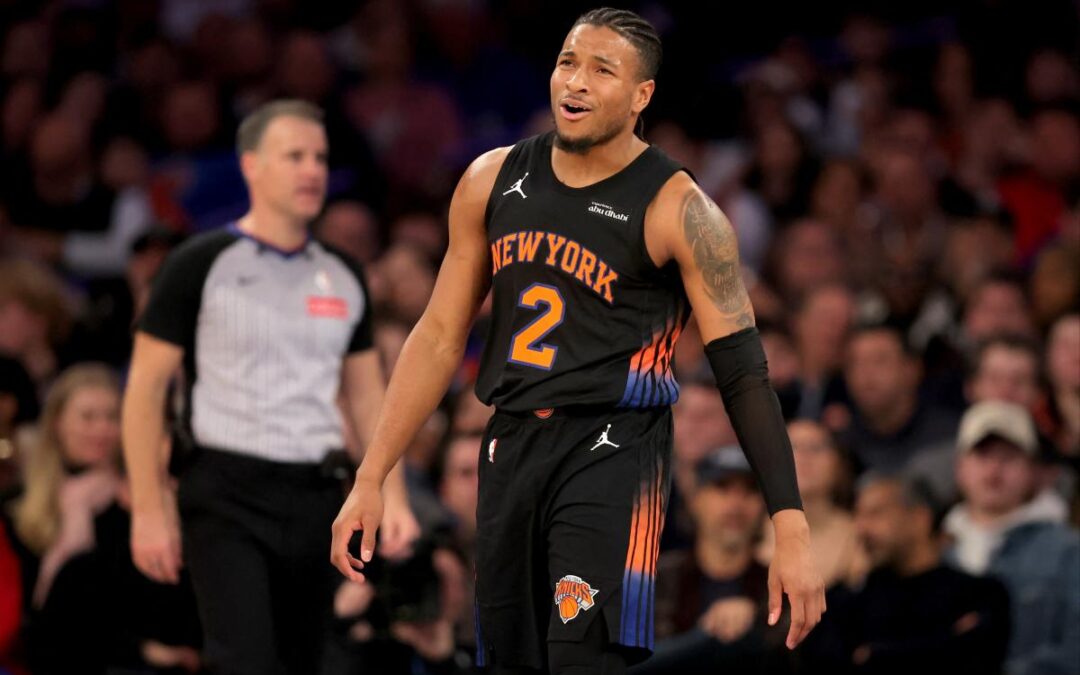 Miles McBride undergoes tests on ailing ankle as Knicks seek answers