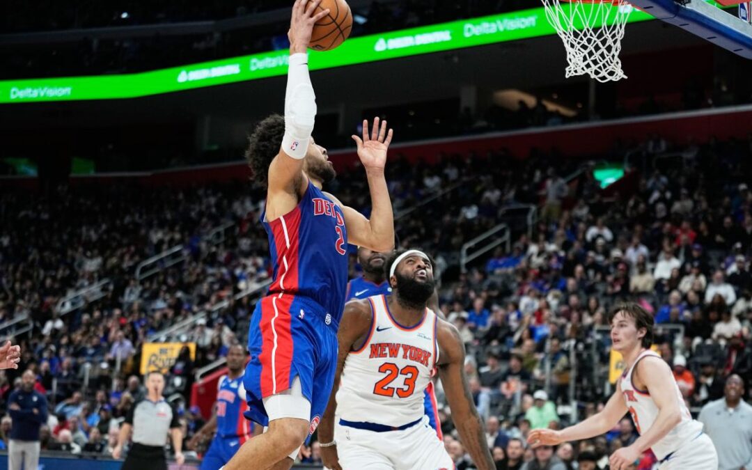 Knicks’ winning streak momentum will be put to big test vs. Pistons