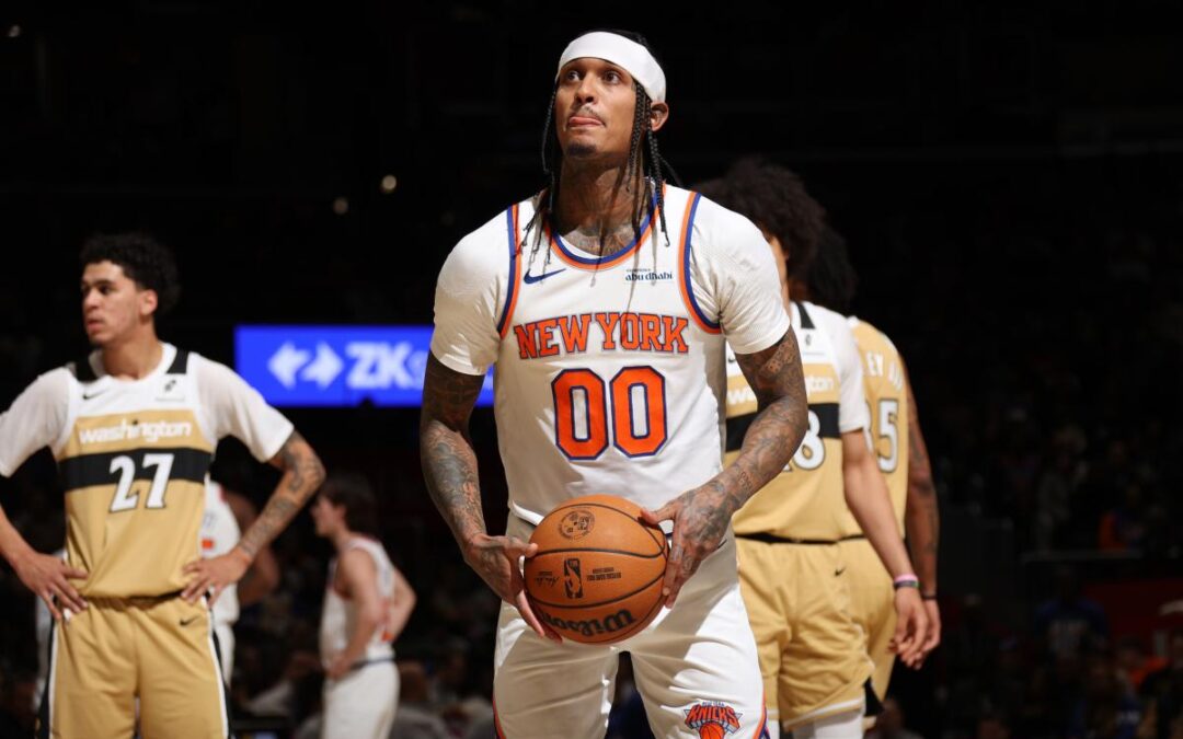 Jordan Clarkson fires vulgar missive at fan as Knicks frustration grows