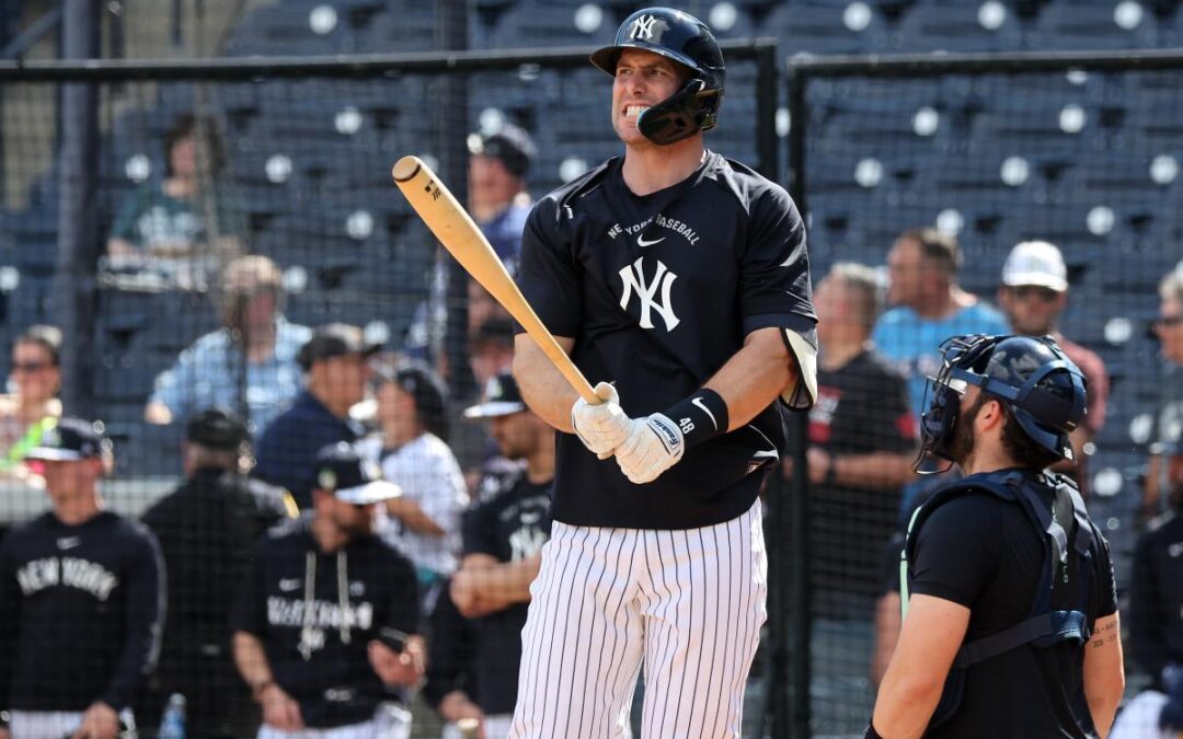 Paul Goldschmidt flashes power in encouraging early Yankees sign