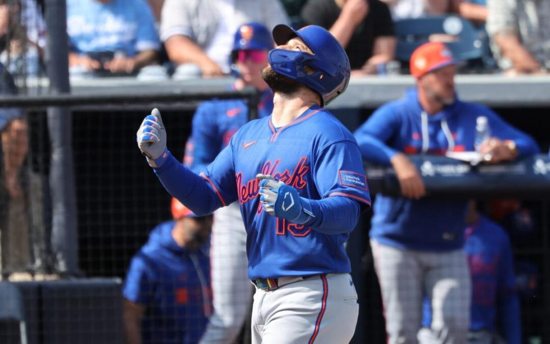 Makeshift Mets offense breaks out with four Grapefruit League homers