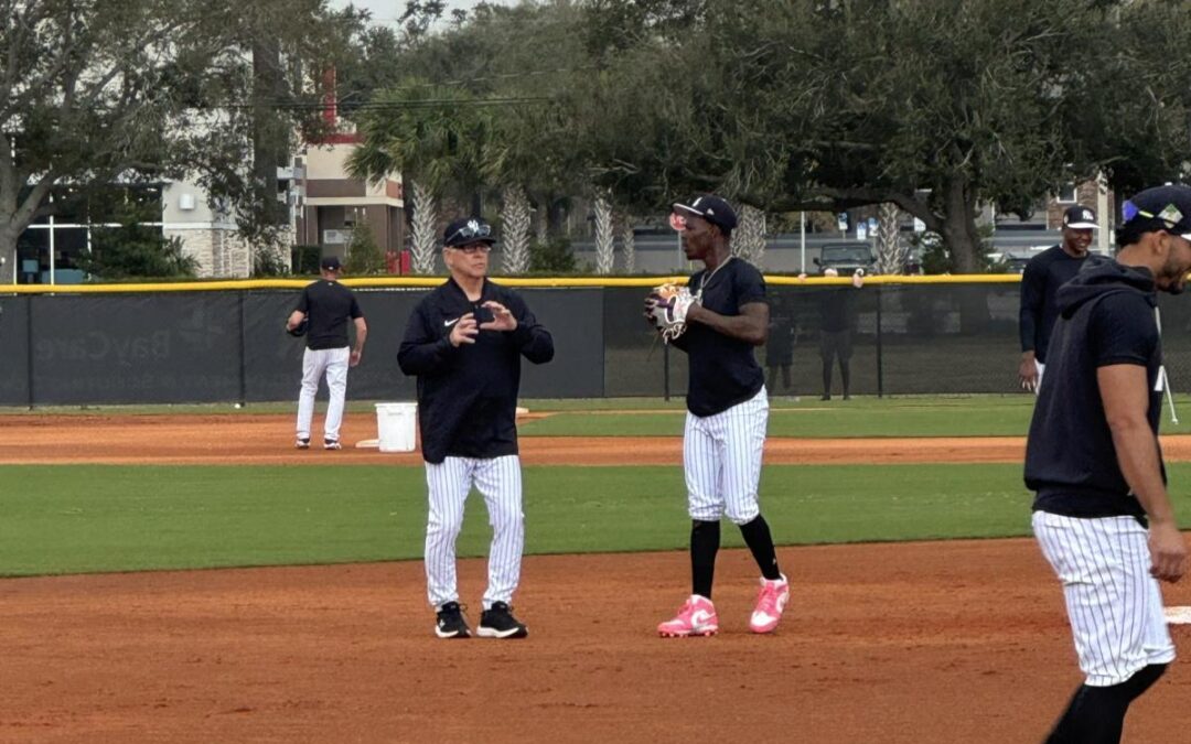 Yankees legend Bucky Dent passing knowledge to Jazz Chisholm in spring training