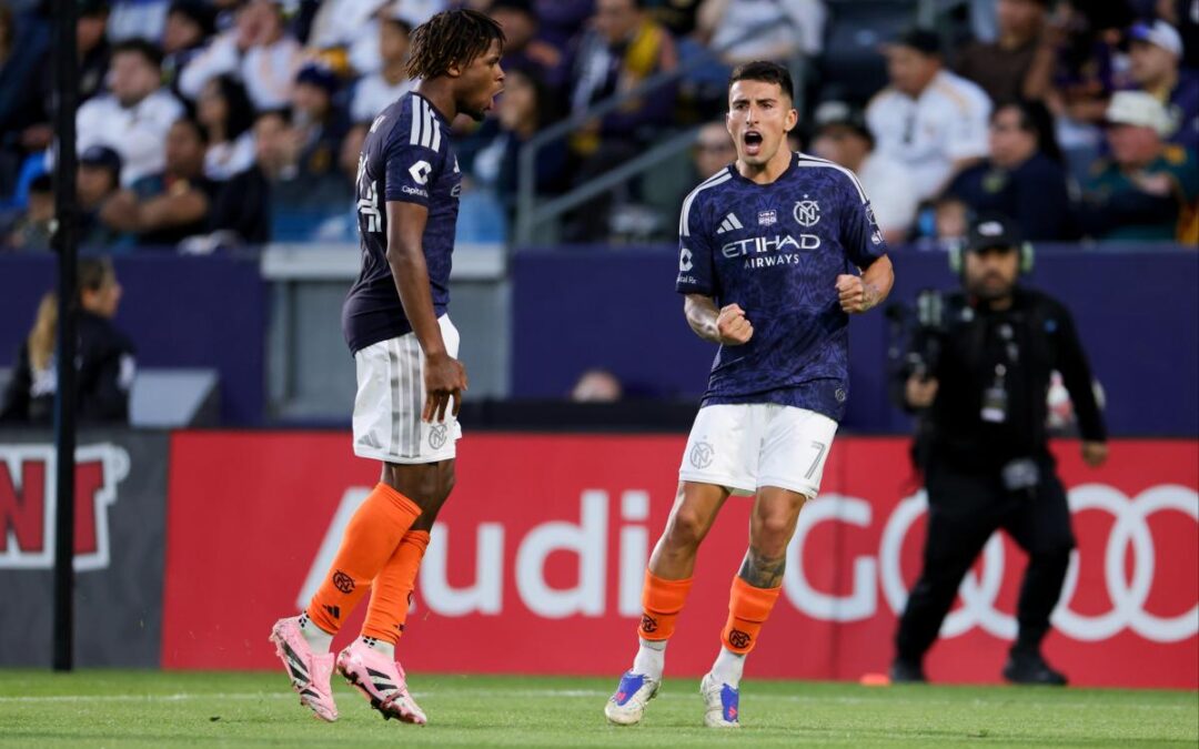 NYCFC ties LA Galaxy in season opener as Nicolas Fernandez scores on penalty kick