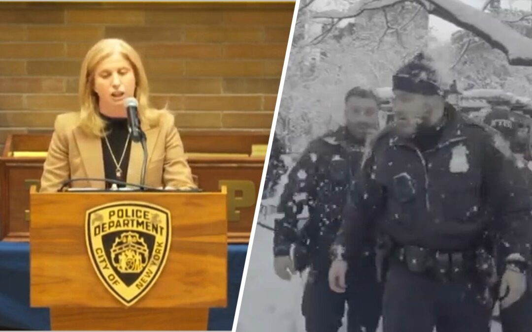 ‘Fiercely protective of you': NYPD commissioner defends cops in snowball fight saga