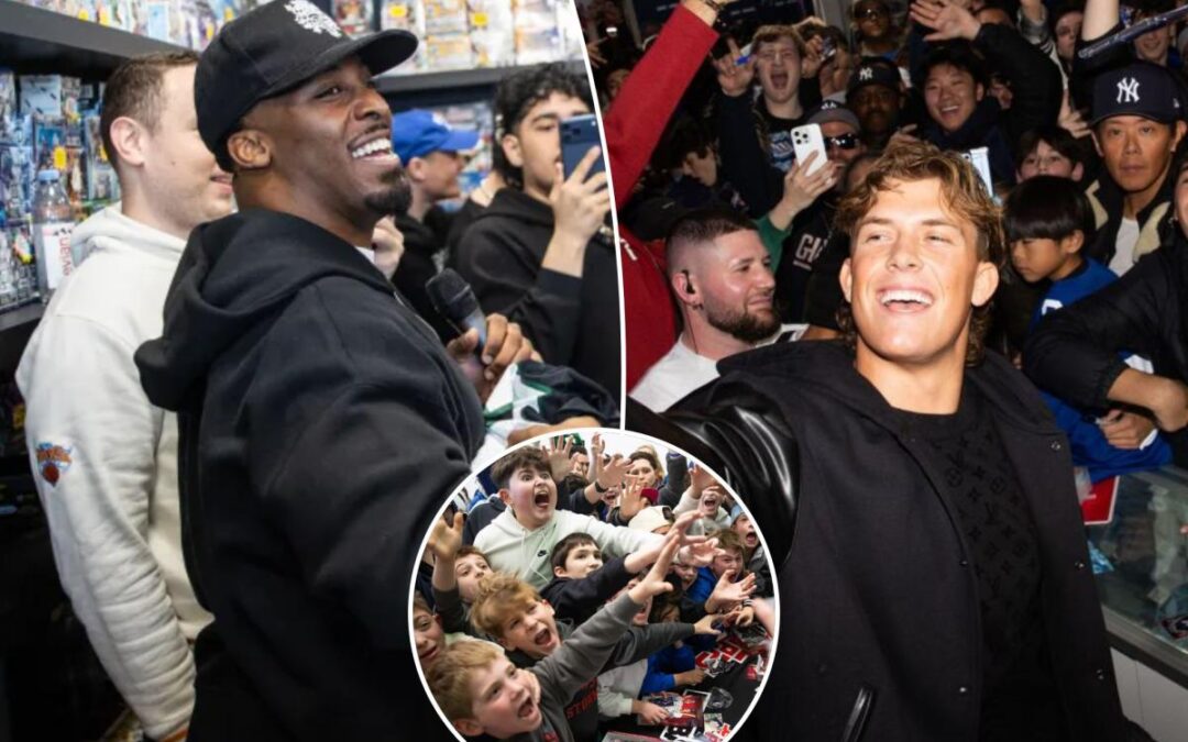 How Fanatics is aiding the sports card resurgence — with Jaxson Dart and Breece Hall helping the cause