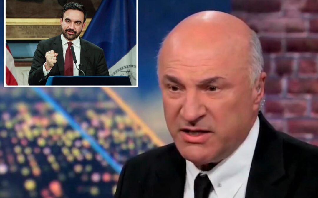 Mamdani’s ‘cuckoo’ property tax hike will land him ‘Real Estate Agent of the Year’ after inevitable exodus, Kevin O’Leary says