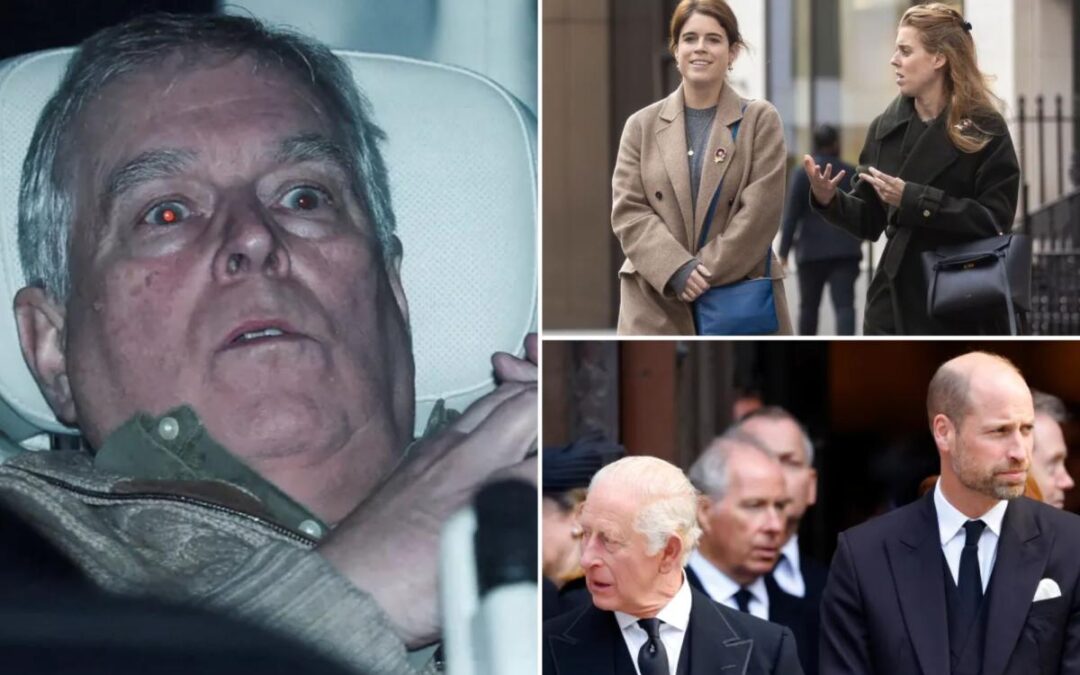 How ex-Prince Andrew dragged the Queen, Charles, William — and even Harry — into his dark shadows