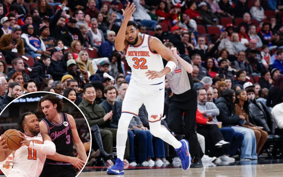 Karl-Anthony Towns takes over late as Knicks escape with win over lowly Bulls