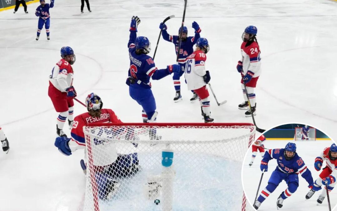 USWNT kicks off 2026 Olympic hockey tournament by thrashing Czechia
