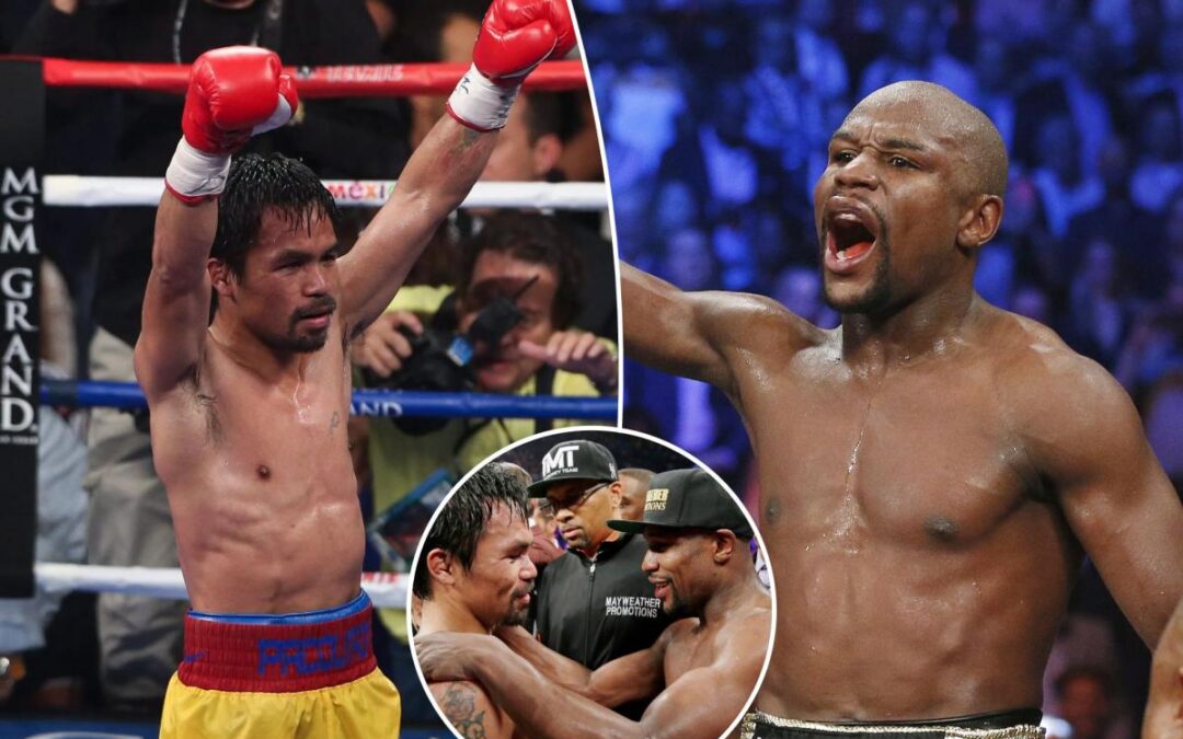 Floyd Mayweather Jr. to fight Manny Pacquiao in September at the Sphere on Netflix