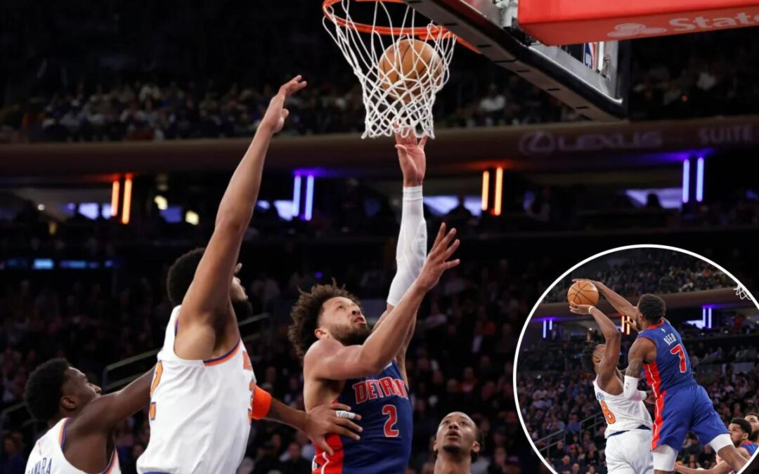Knicks torched by Pistons again as Cade Cunningham drops 42, chances at top seed get even bleaker