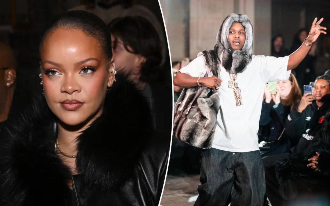 Rihanna ‘proud of her man’ A$AP Rocky’s AWGE show