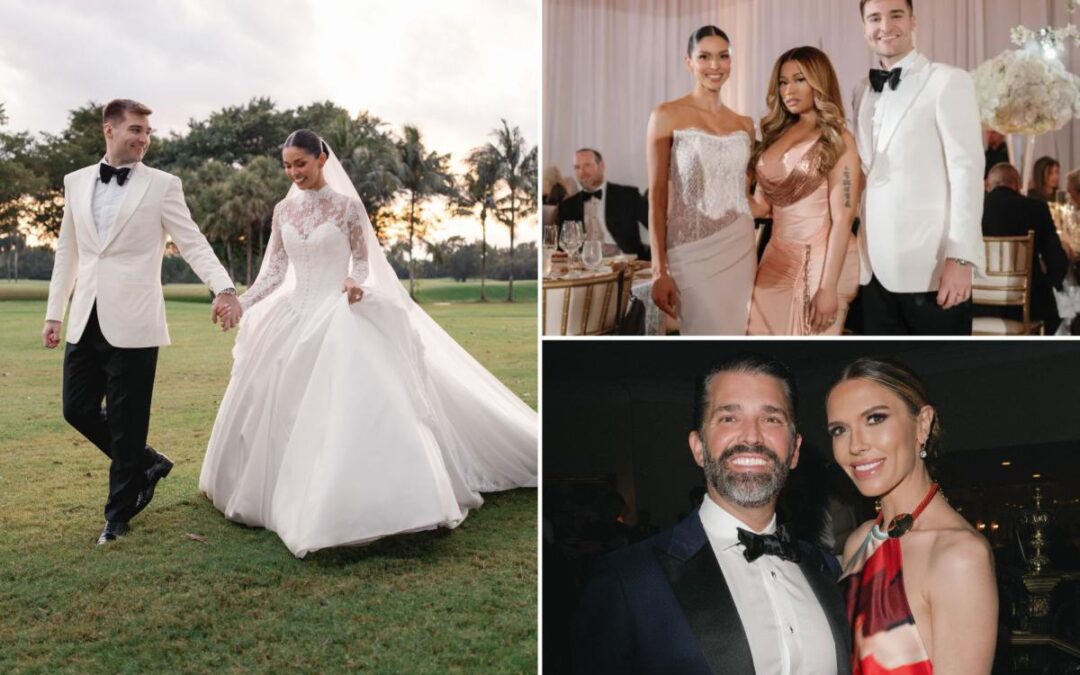 Inside the star-studded, MAGA-packed wedding of Trump’s podcast guru