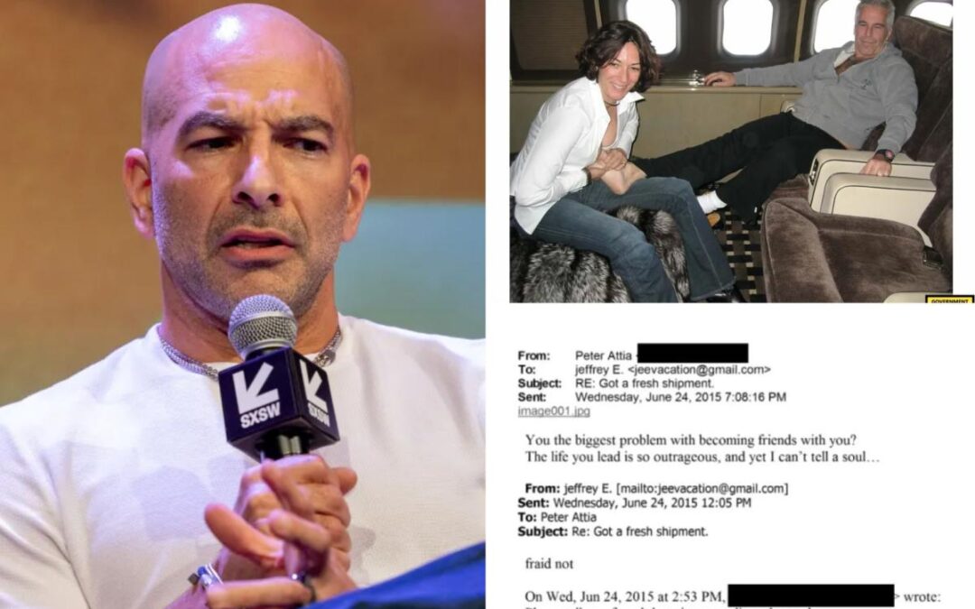 CBS News star hire Peter Attia set meeting with Epstein while his infant son fought for his life in hospital