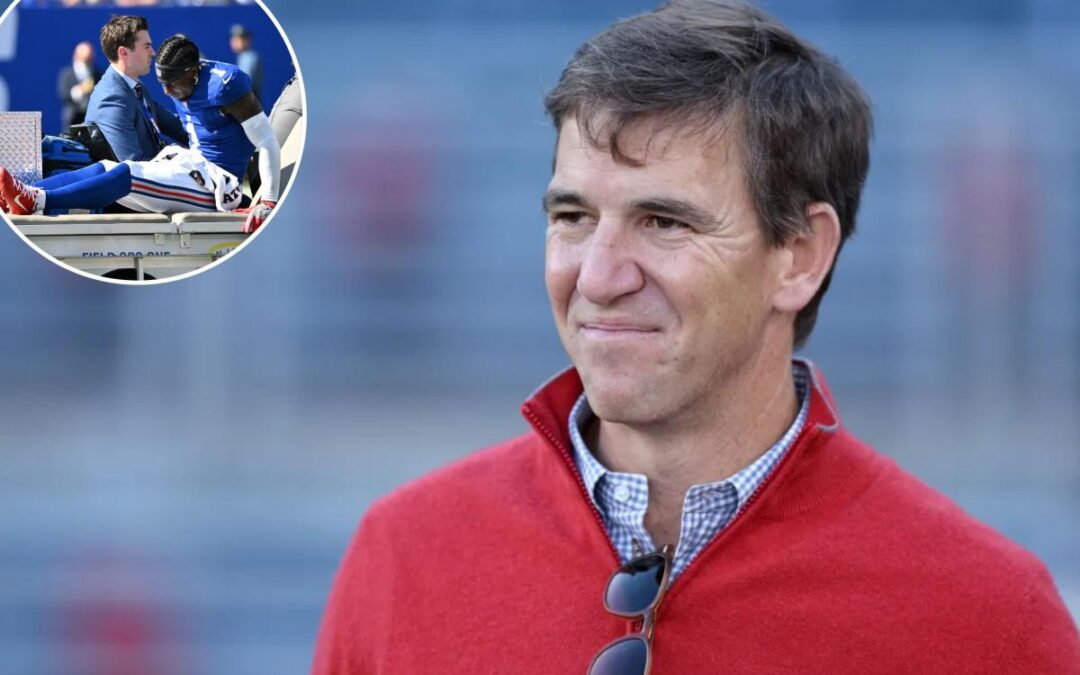 Why Eli Manning believes Giants need to prioritize landing Jaxson Dart another standout receiver