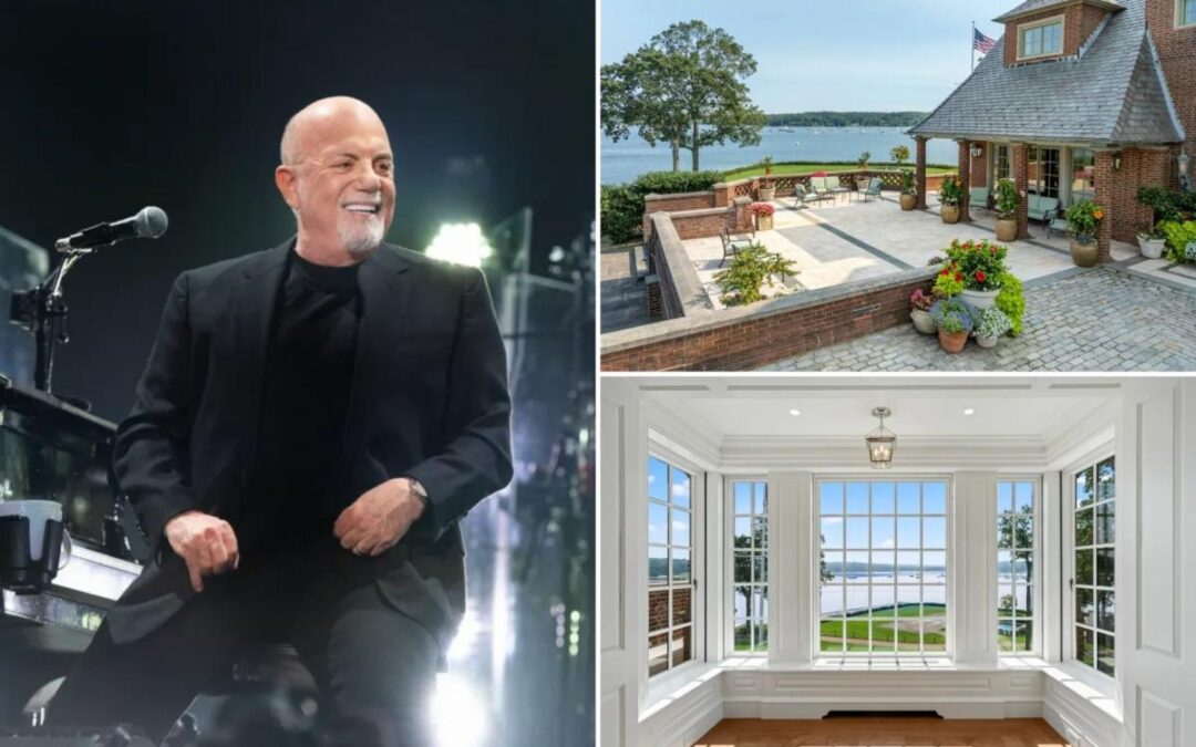 Billy Joel has has finally sold his ‘MiddleSea’ home for $28.75M — highest sale in Long Island history outside of the Hamptons