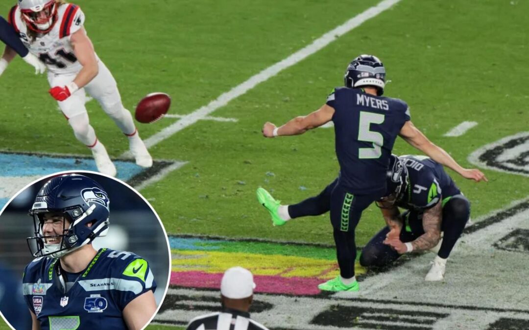 Jason Myers makes Super Bowl history with five field goals to carry Seahawks offense