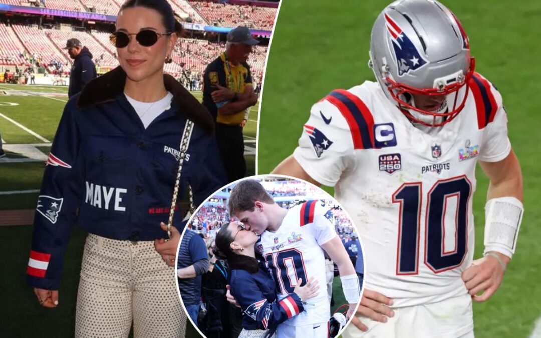 Drake Maye’s wife breaks silence on Patriots’ Super Bowl 2026 heartbreak