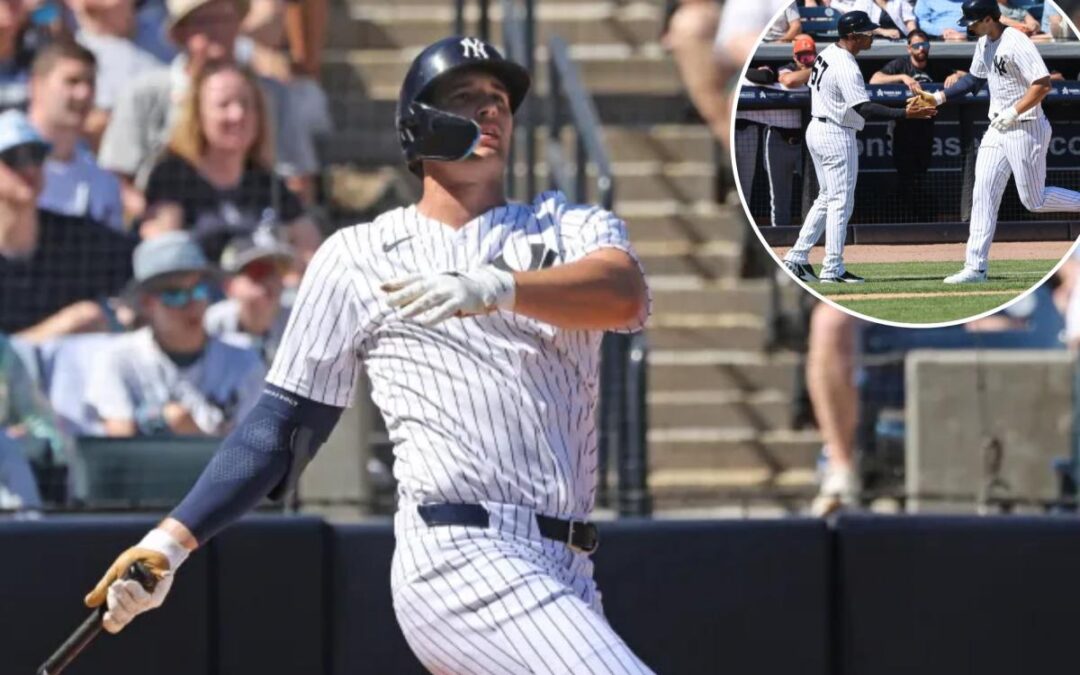 Spencer Jones’ ‘Ohtani-like’ swing delivered massive homer in strong Yankees start