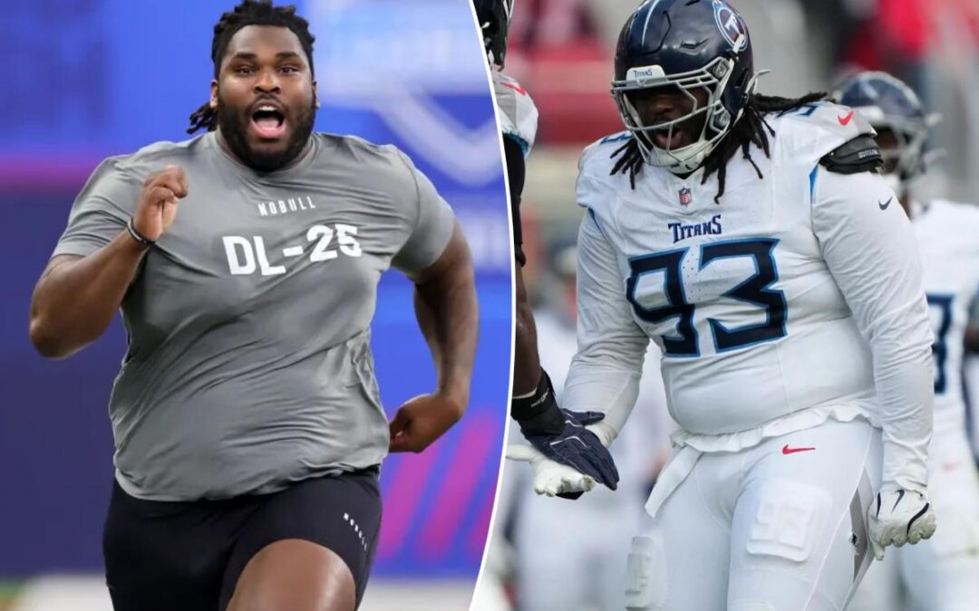 Meet T’Vondre Sweat, newest Jets trade acquisition who ‘plays like a bully’