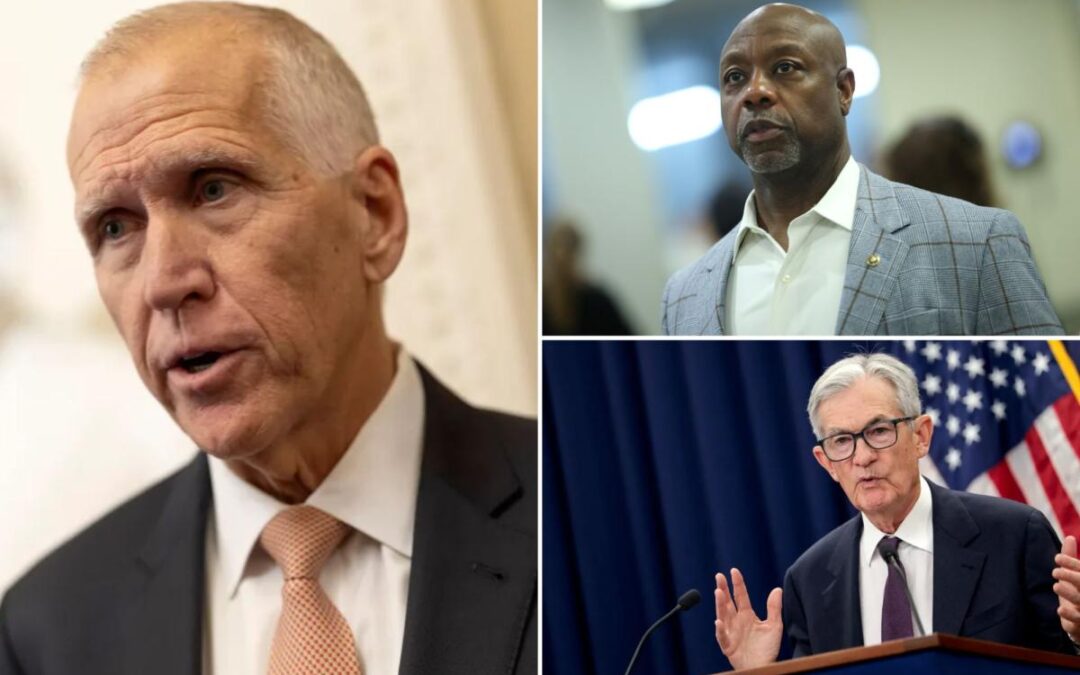 GOP Sen. Thom Tillis sticks to threat to block Trump fed nominee unless Jerome Powell probe is dropped