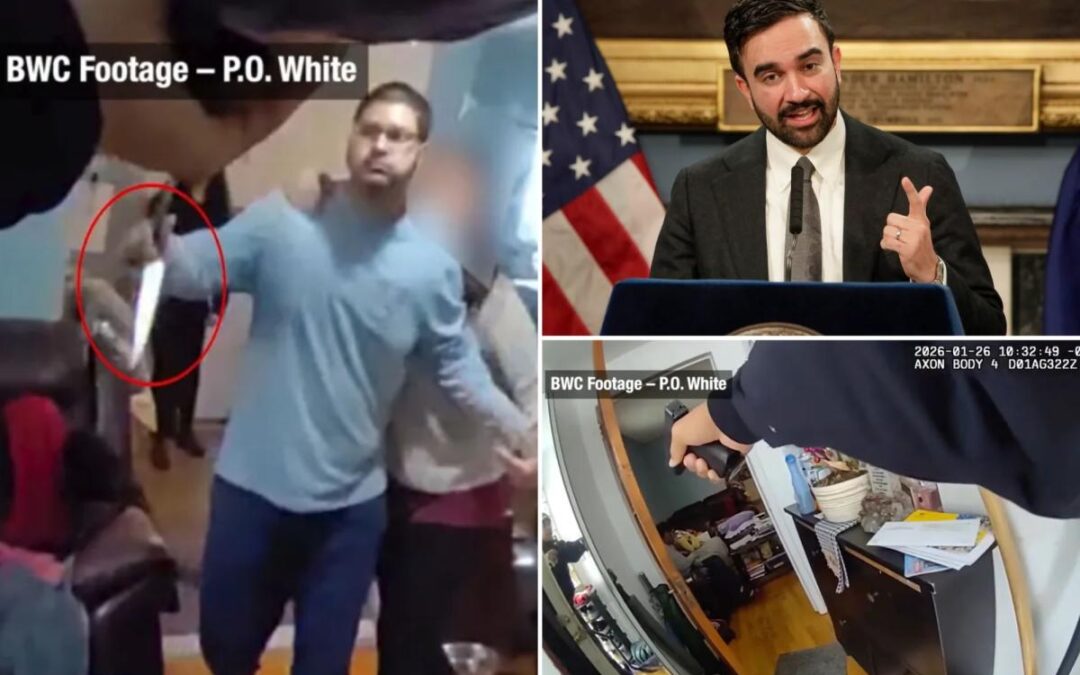 Mamdani urges prosecutors to drop charges against knife-wielding mentally ill man shot by cops