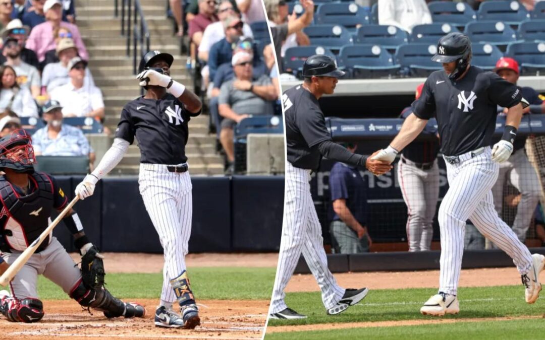 Yankees go on home run parade in big spring day at plate