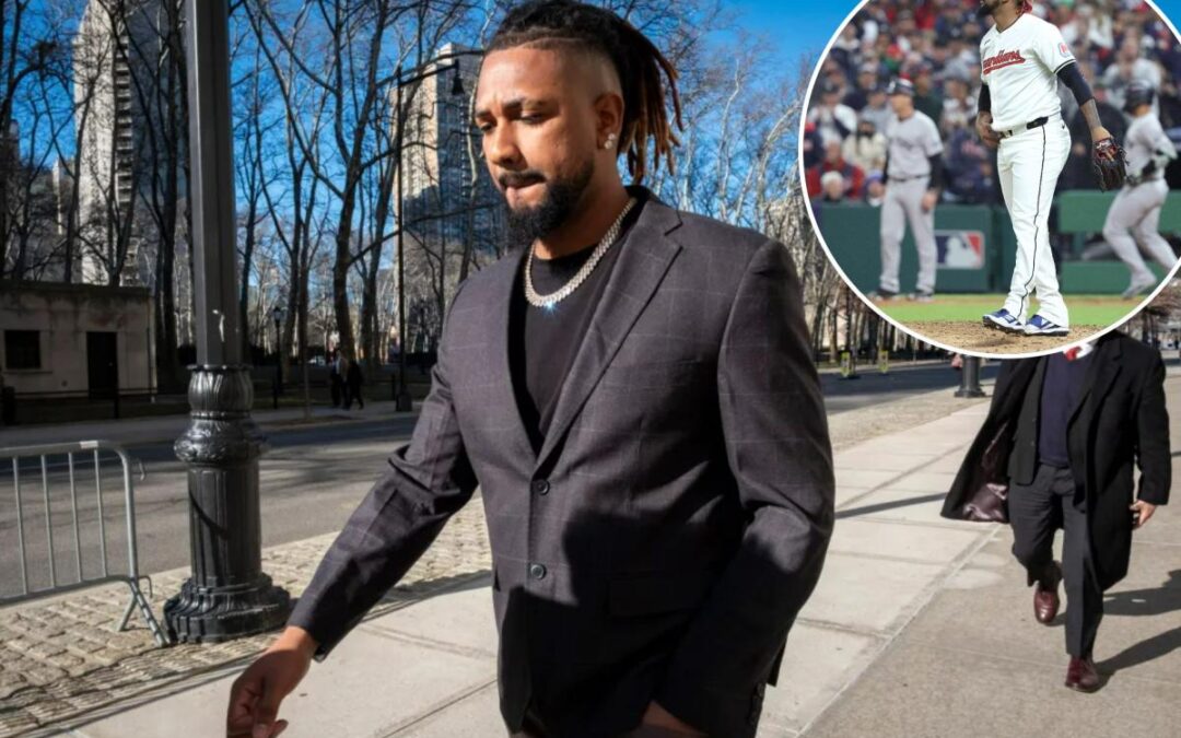 Emmanuel Clase accused of throwing rigged pitch during 2024 playoffs in latest twist to gambling scheme