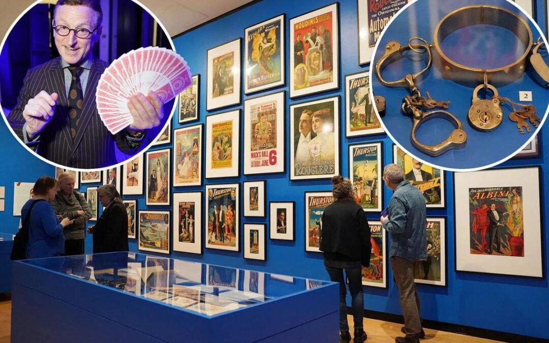 Peek at Houdini’s handcuffs in NYC exhibit on ‘Golden Age’ of magicians