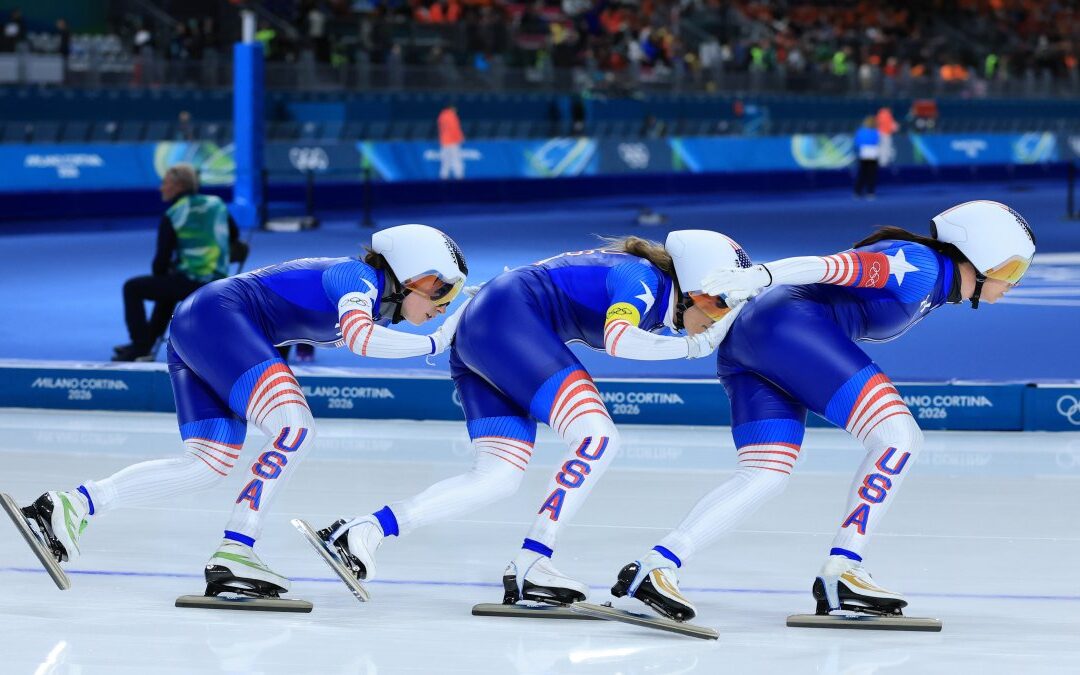 ‘Soft and slushy' Olympic ice draws complaints from figure skaters and speed skaters