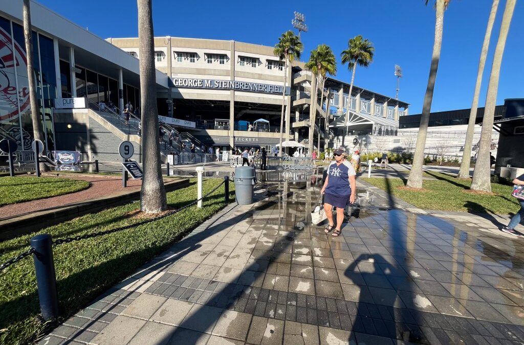 Stinky sewage seeps throughout Yankees’ Steinbrenner Field: ‘It’s spring training for the toilets, too’