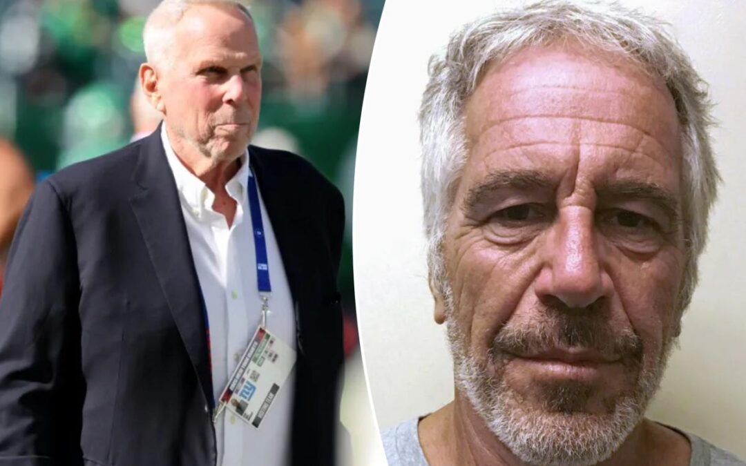 NFL breaks silence on Giants owner Steve Tisch’s emails with Jeffrey Epstein