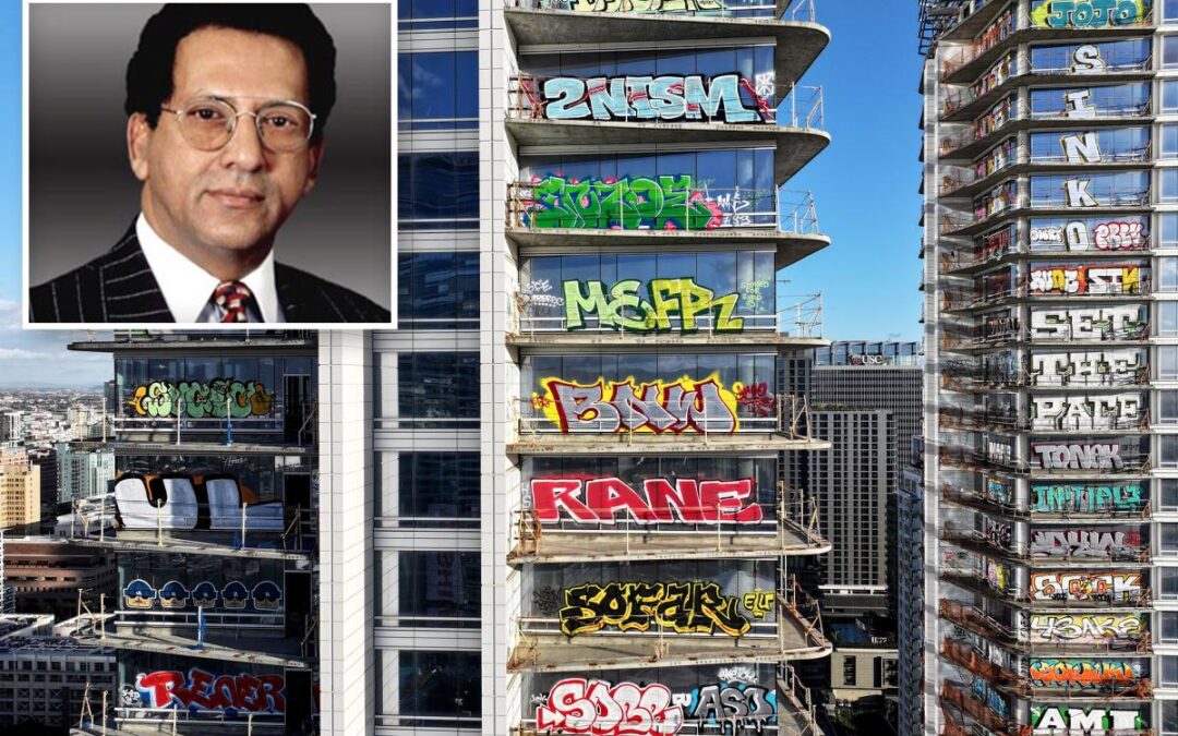 LA’s infamous graffiti towers finally get a buyer — and he’s got huge plans after splashing $500M