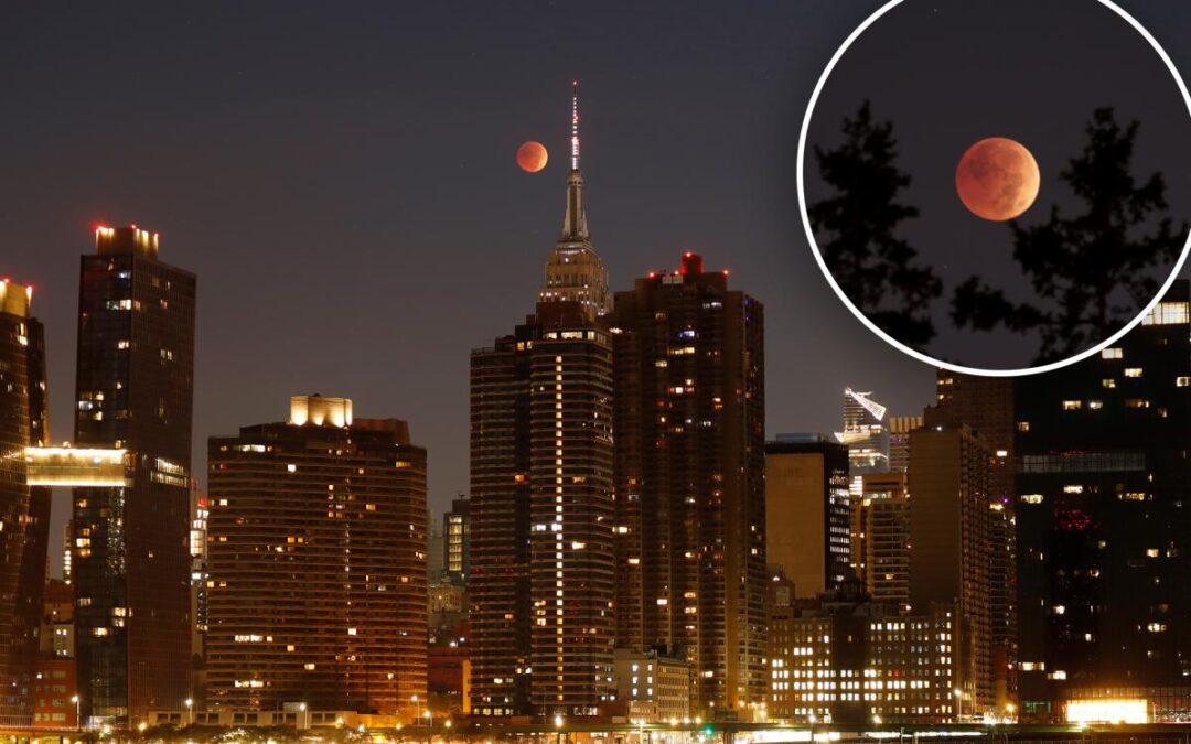 Simply red! Rare total lunar eclipse is on the way — here’s when and where to see the ‘blood moon’