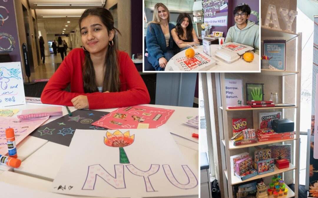 $91K-a-year NYU adds daycare for adult students with crafts, board games, and stuffed animals