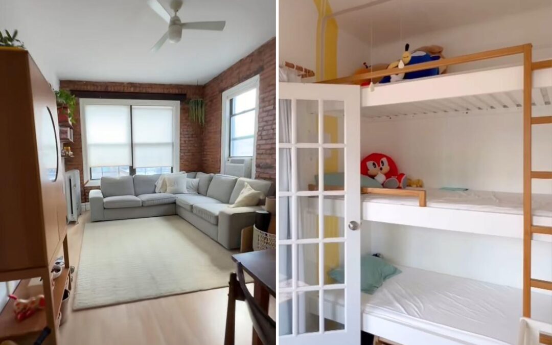 When apartments get cramped, NYC families get creative