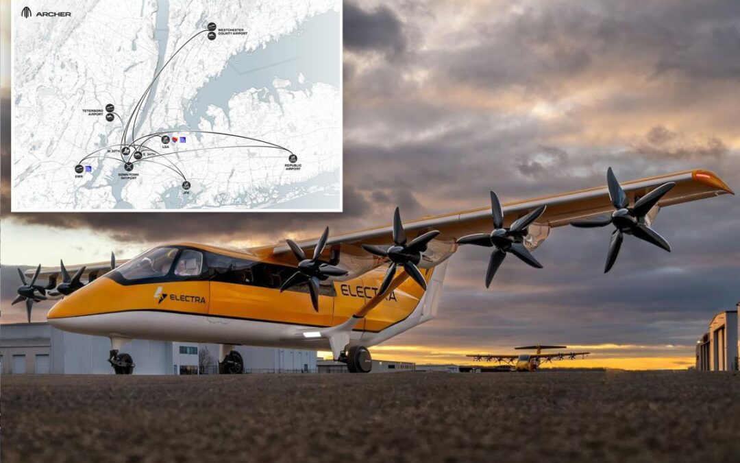 New Yorkers could soon be flying to their flight, as feds ok Big Apple air taxi test program