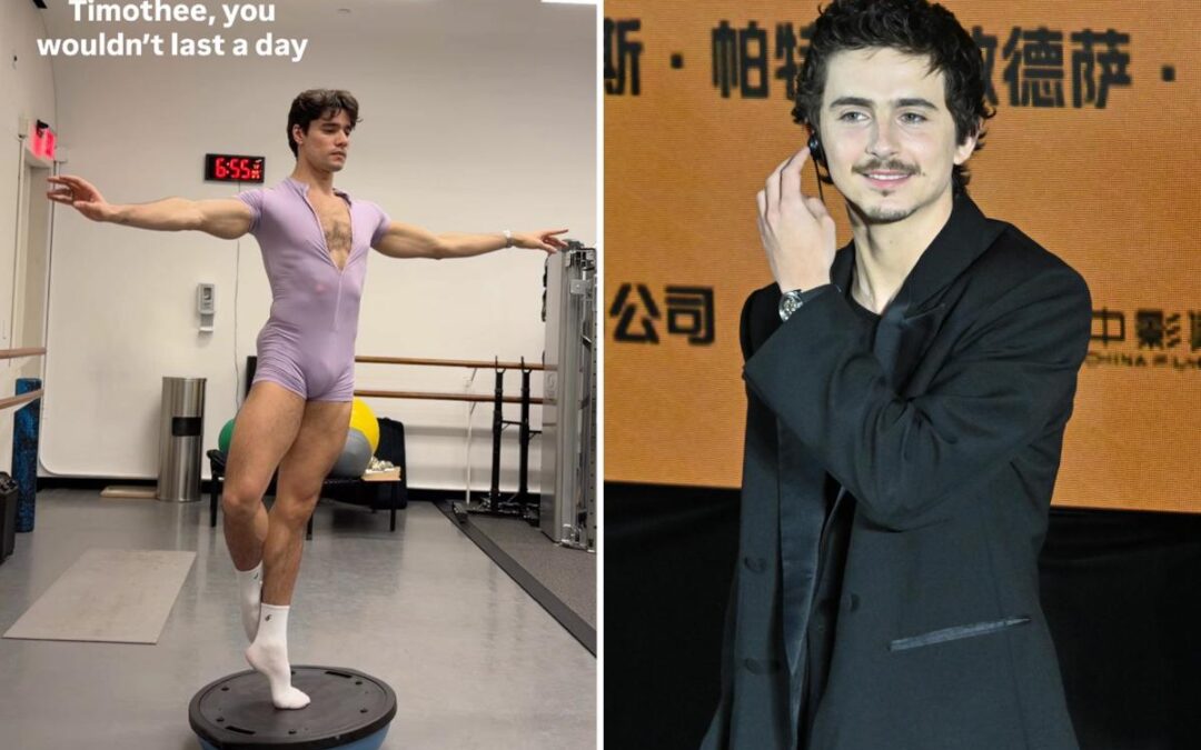 NYC Ballet dancer goes viral for this superhuman response to Chalamet diss