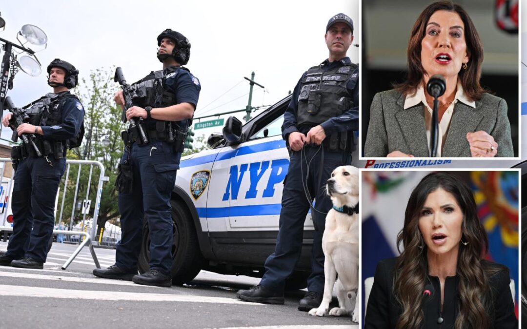 New York police locked out of $86 million in counterterrorism funding promised by Noem