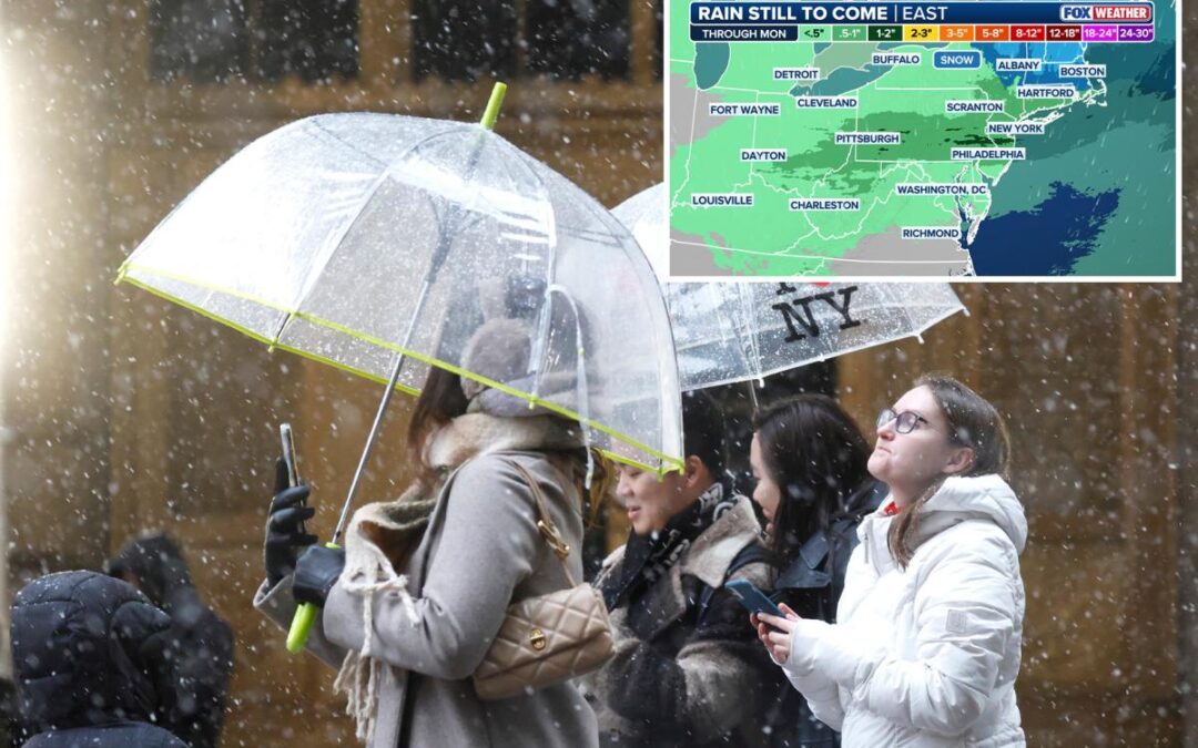 More snow coming to Northeast after brief spring interlude