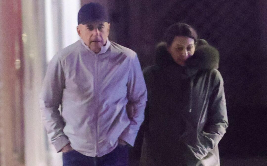 Matt Lauer has rare outing with girlfriend in first sighting since accuser Brooke Nevils’ bombshell memoir