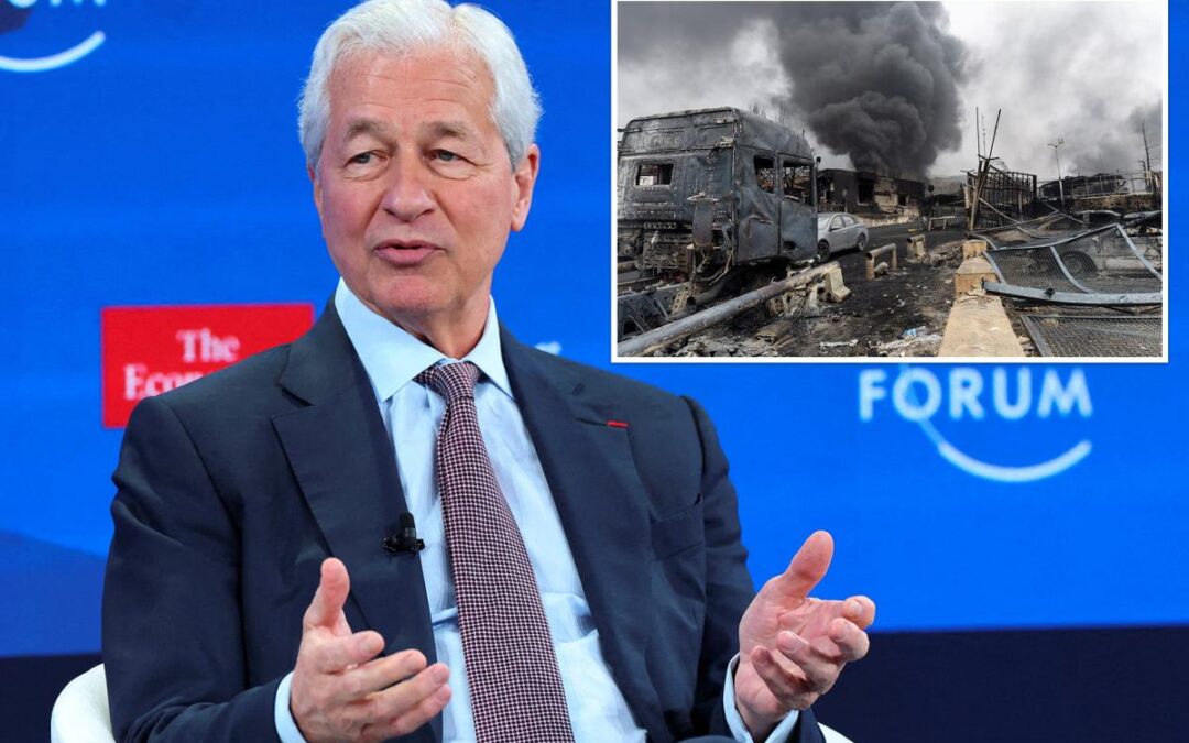 JPMorgan CEO Jamie Dimon has blunt message for Wall Street about Iran war jitters