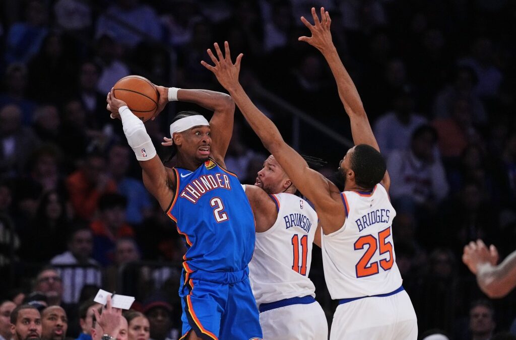 The Knicks are defending like true NBA championship contenders